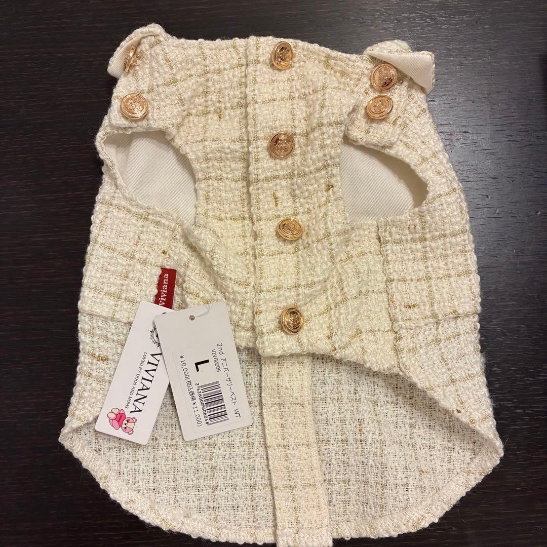 Viviana 犬服 Lサイズ ツイード