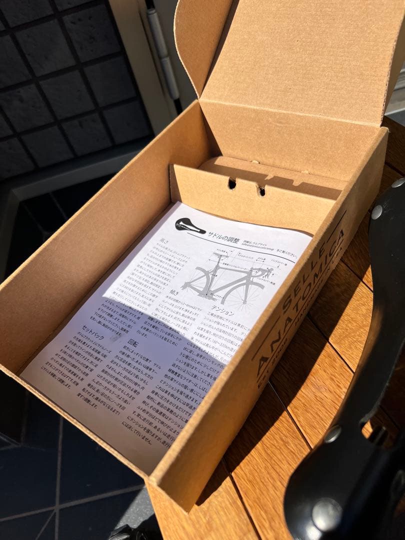 パーツ *SELLE ANATOMICA* X1 leather saddle