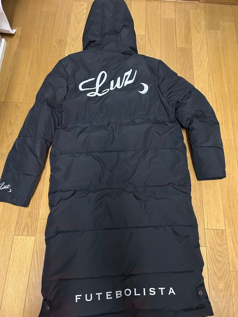 Luz & Sombra ブラックダウンベンチコート Sサイズ