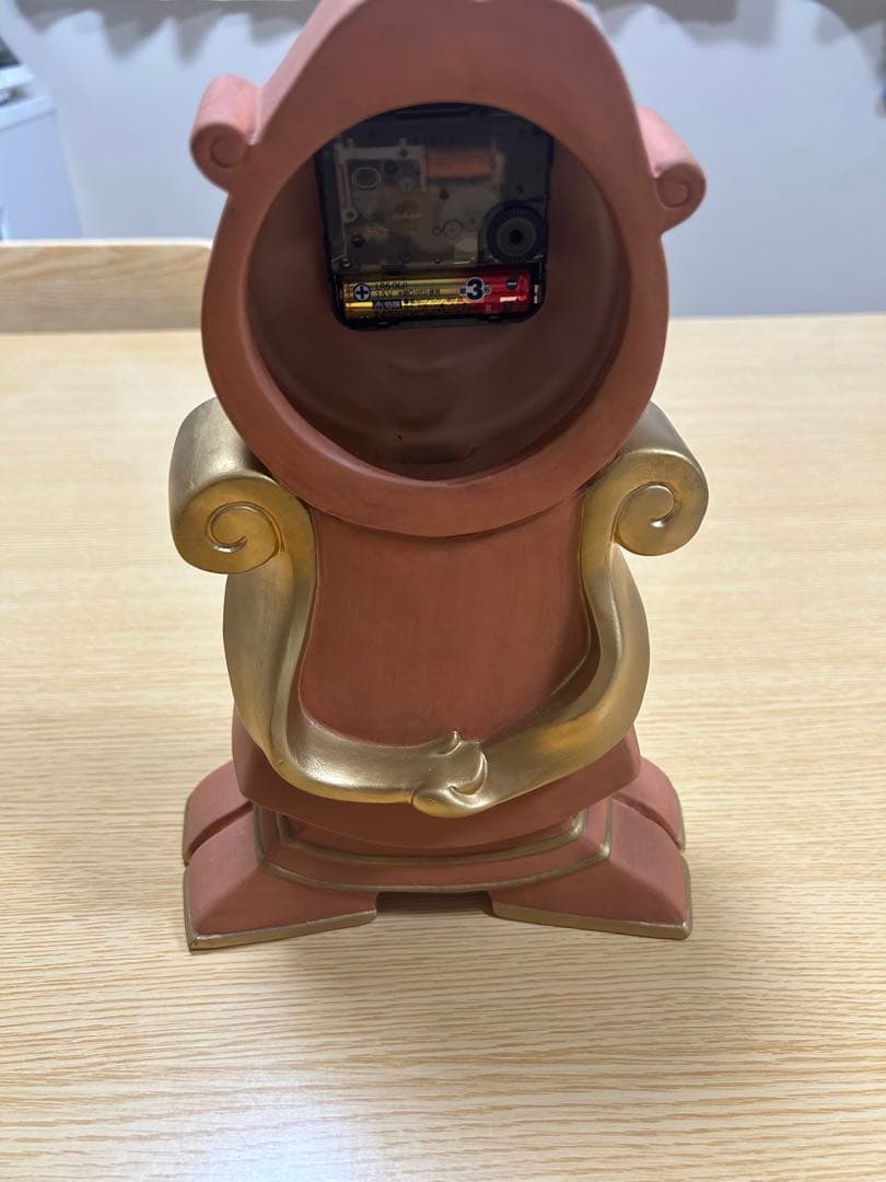 レア 東京ディズニーランド コグスワース 時計 美女と野獣