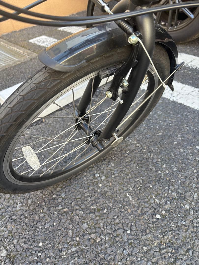 ターン　tern Link A7 折りたたみ自転車 アルミ 7段変速 ブラック