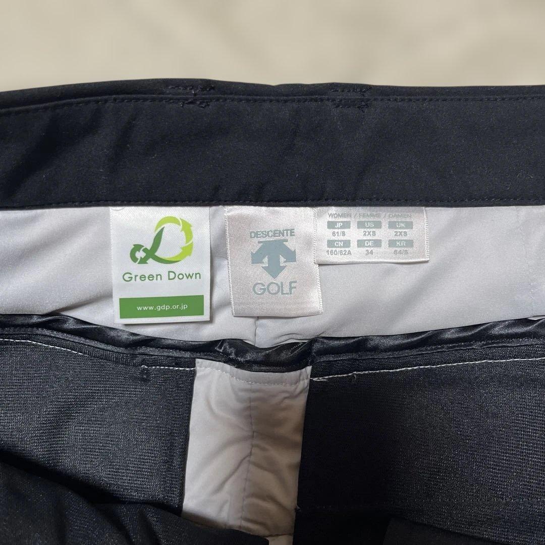 DESCENTE GOLF ジャケット スカートセット グレー/ブラック