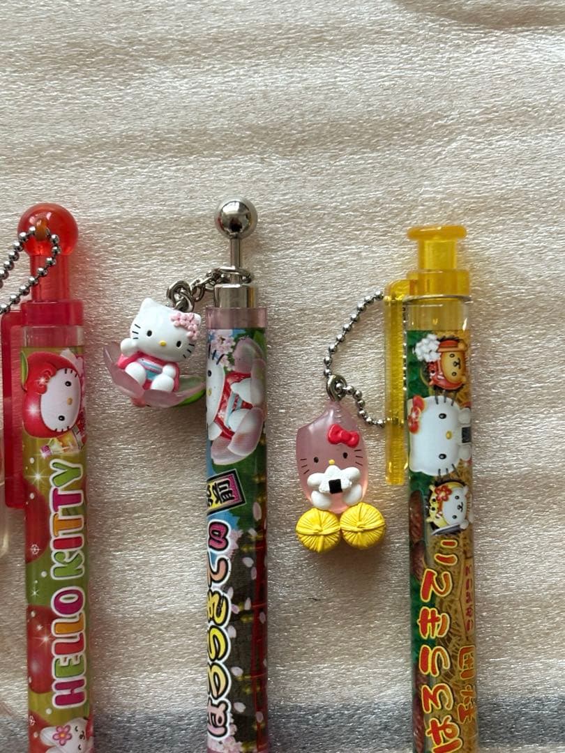 ご当地限定キティシャープペンシル　32本セット