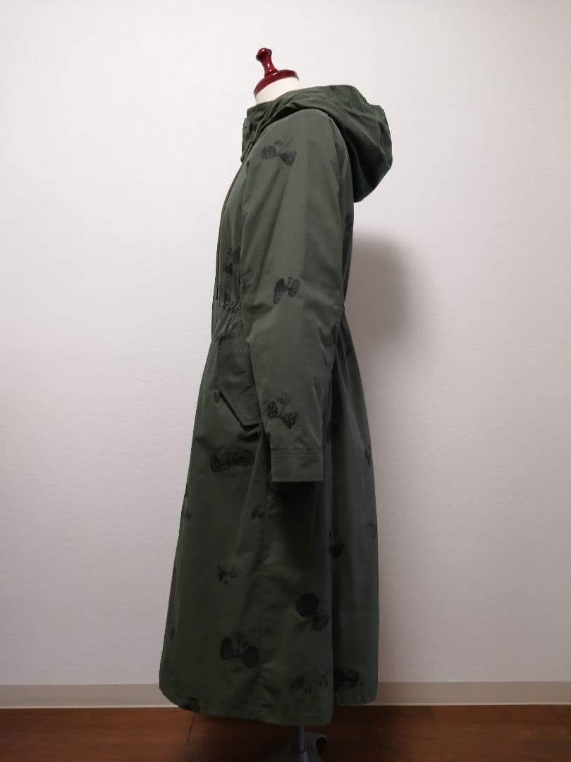 スーパーハッカ　刺繍モッズコート
