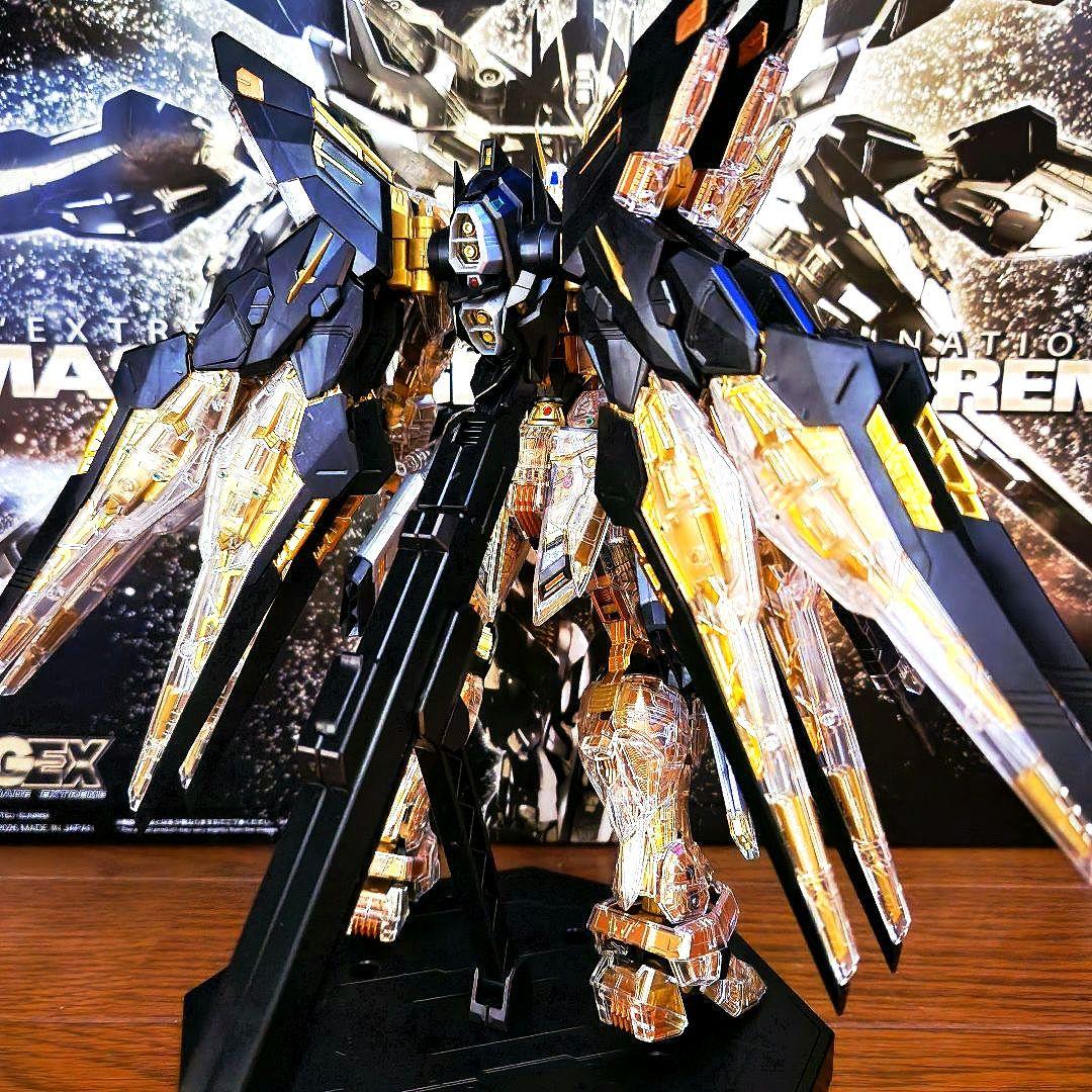 本日まで 完成品 ガンプラ MGEX ストライクフリーダム メカニカルクリア