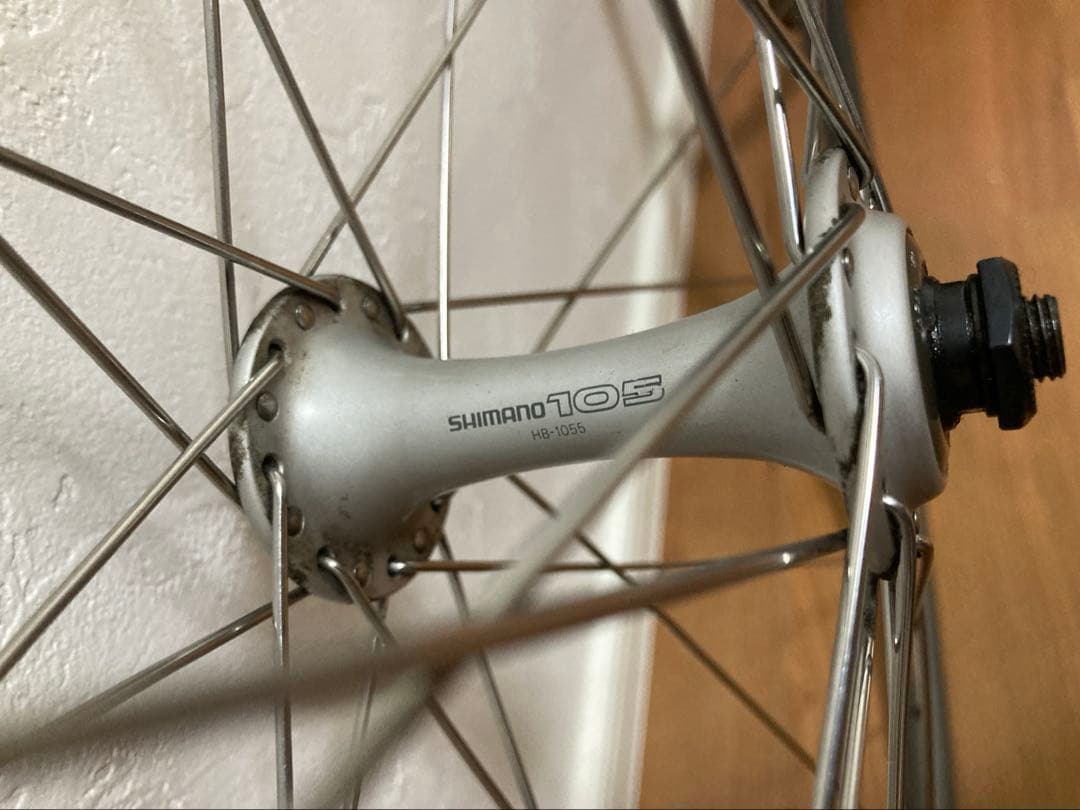 700cホイール前後セット　クリンチャー　エンド幅126mm ARAYAリム