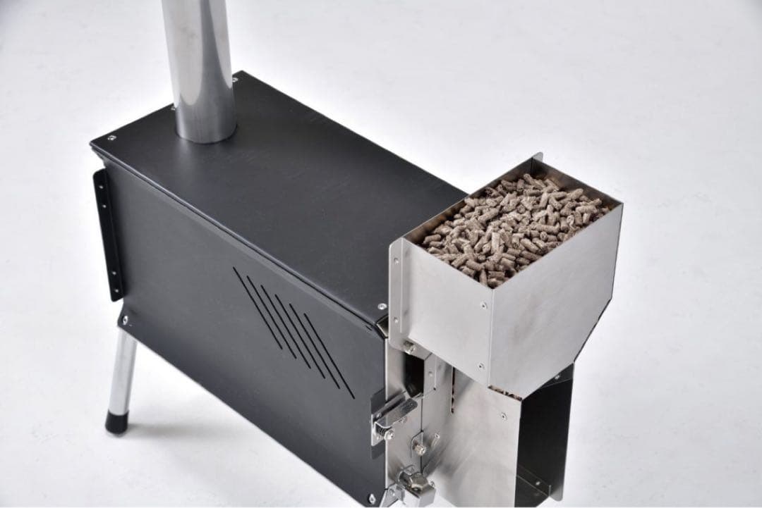 新品未使用　UNIFLAME 689059 アウトドア用ペレット燃料ストーブ