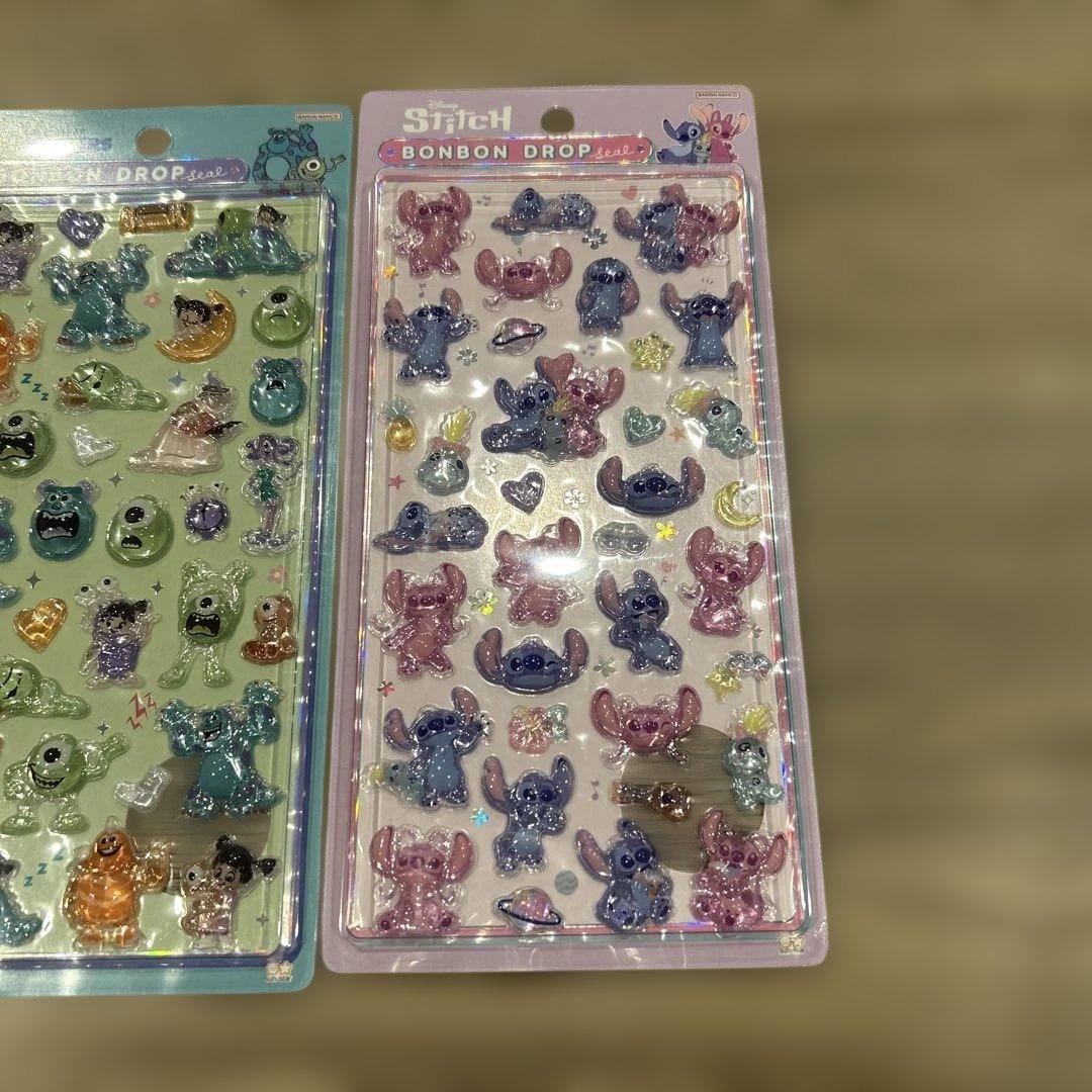 ボンボンドロップシール　ディズニー４種　正規品