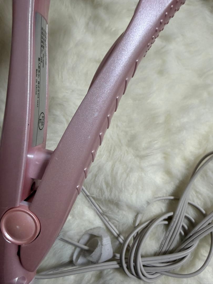 ラディアント ストレートアイロン ピンク