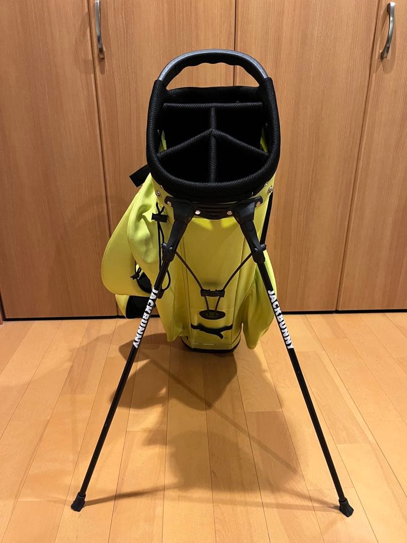 JACK BUNNY キャディバッグ イエロー