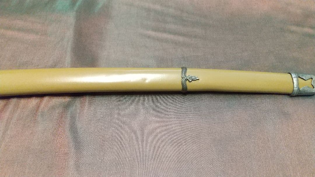 【アルミ鞘】鞘 軍刀 日本刀 刀剣 拵え 佩鐶 責金 鐺 石突 口金 日本軍