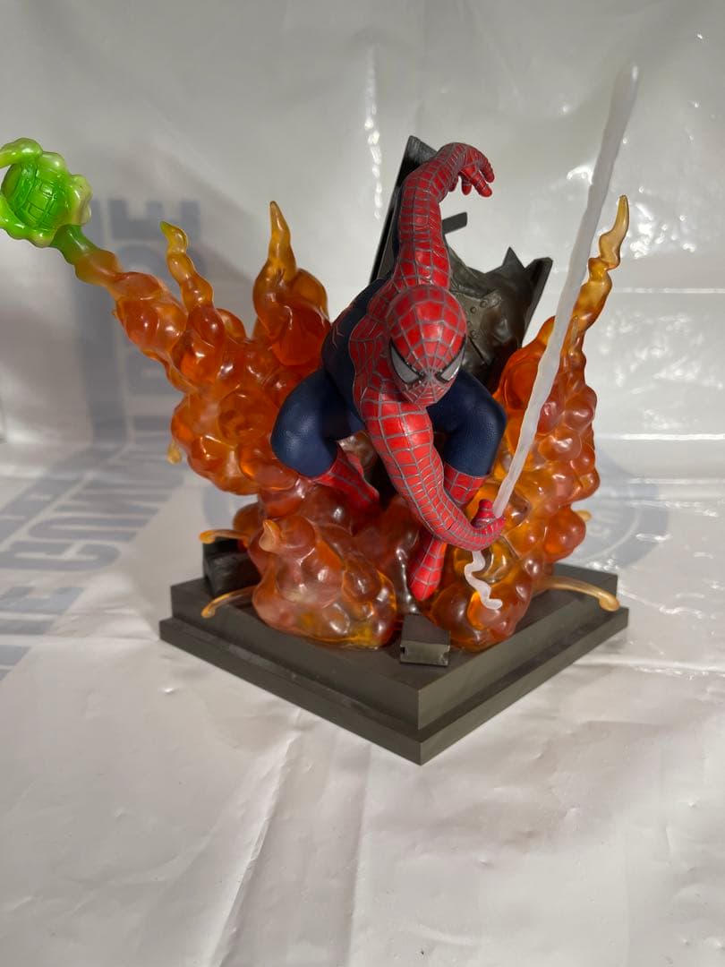 ハッピーくじ スパイダーマンフィギュア、他賞※箱無しで発送致します。