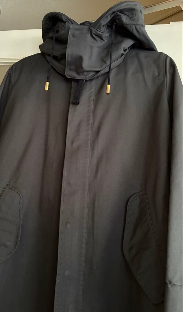 THE RERACS ザ・リラクス ダークカーキ モッズコート フード付き 38