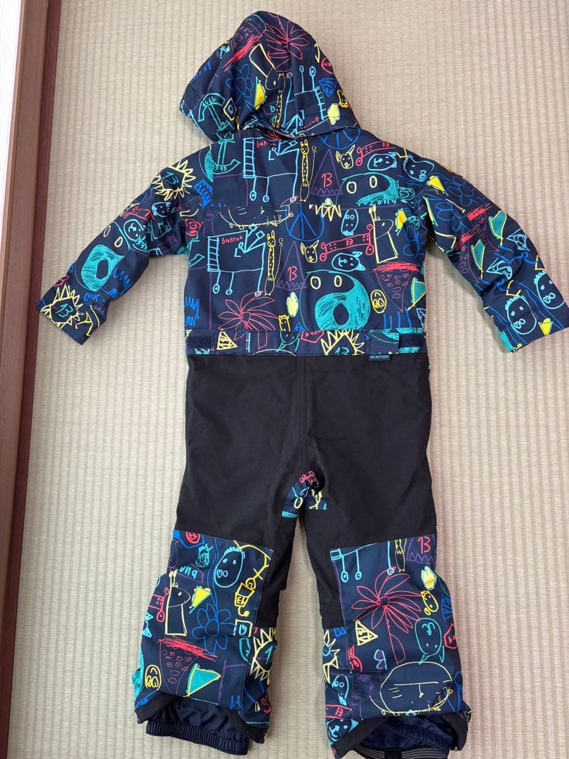 【BURTON バートン】 キッズ スノーボードウェア つなぎ 4T 100cm