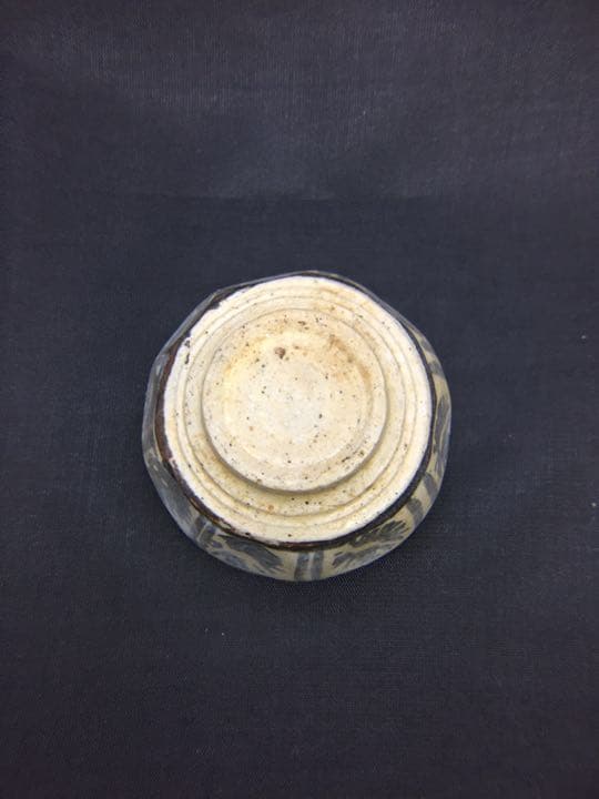 宋胡禄八角面取香合◆15世紀◆茶道具◆香合◆キズ無し◆スコタイ◆サワンカローク