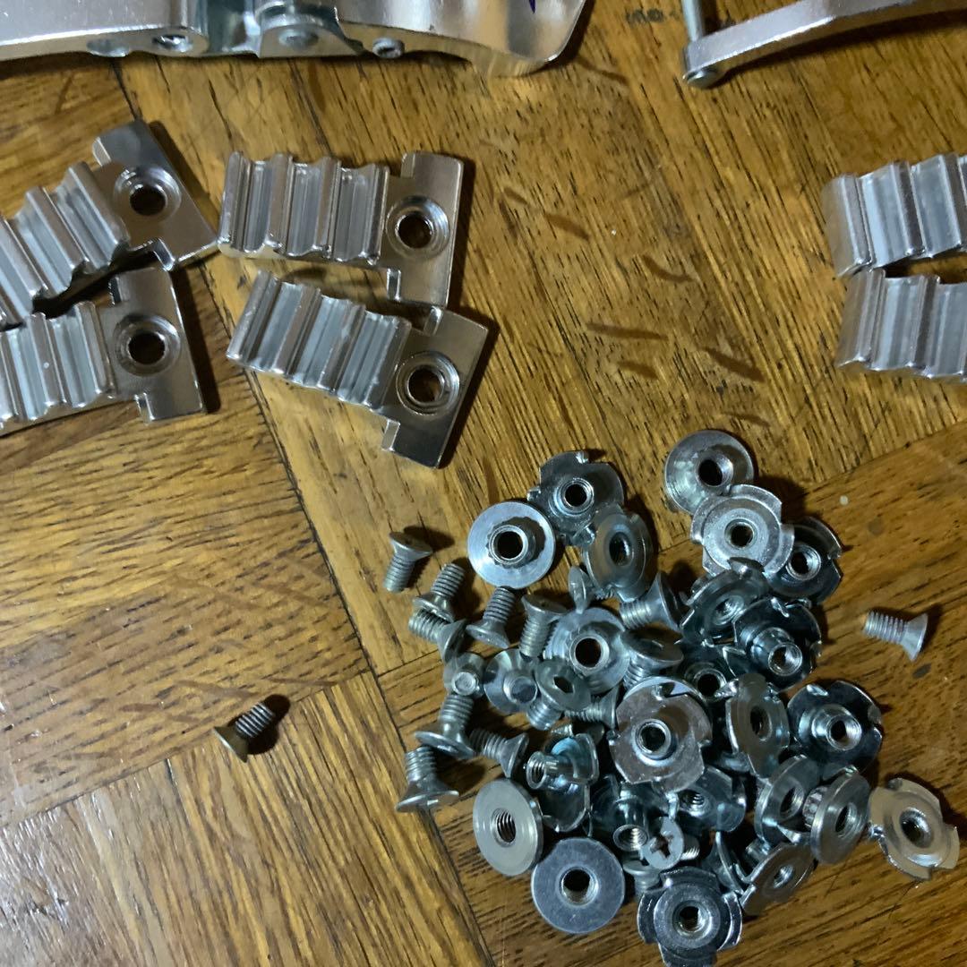 Lange スキー用金属バックルセット