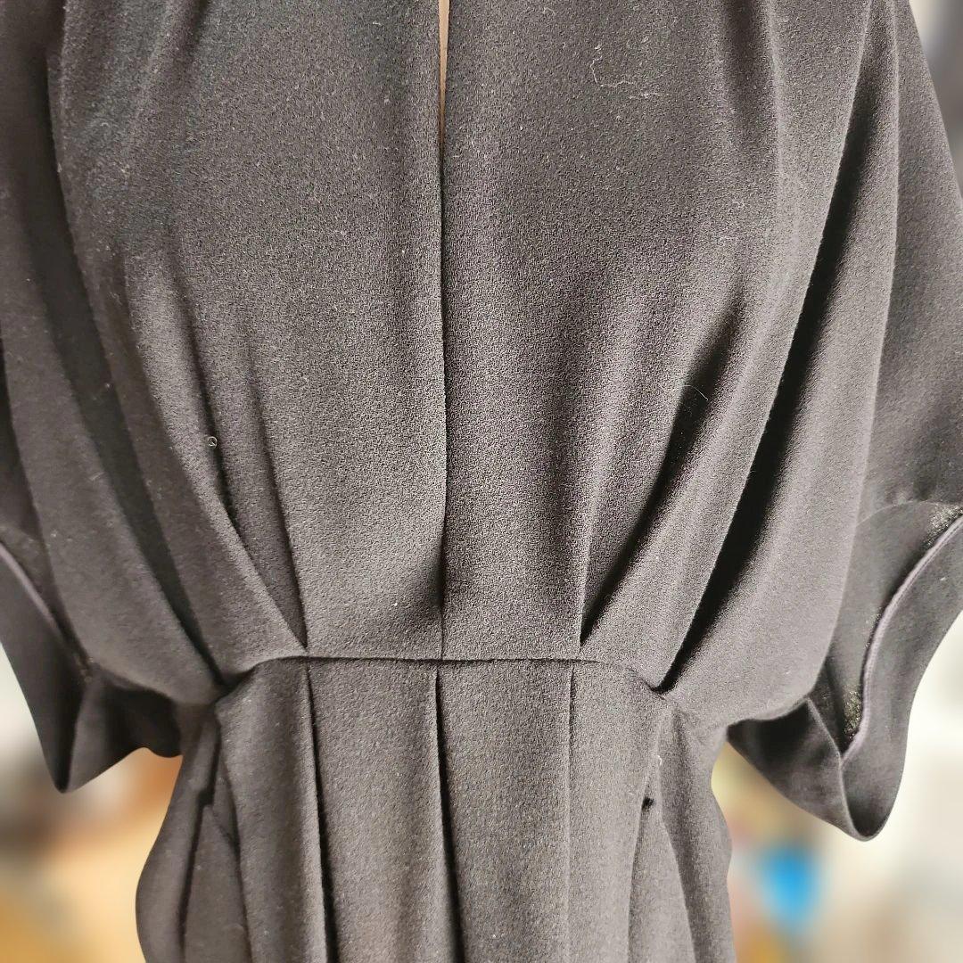 美品【Yves Saint Laurent 】ブラックワンピース サンローラン