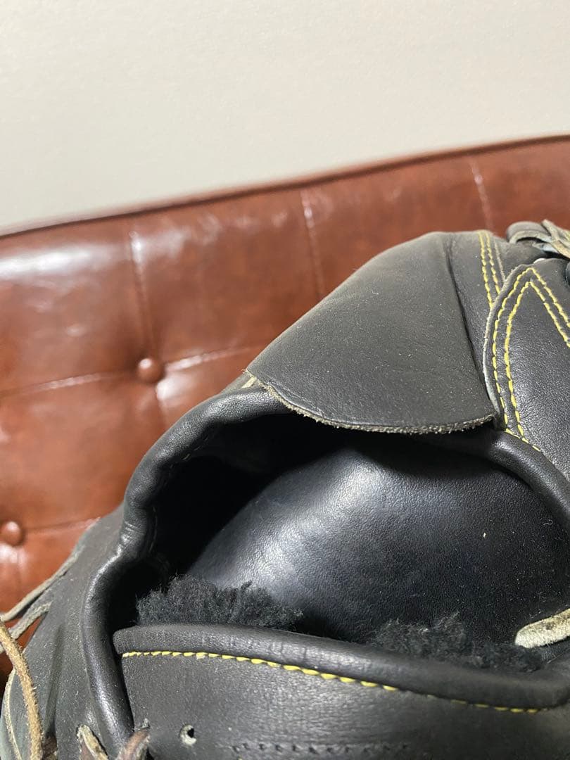 ミズノプロ 硬式野球グローブ 黒ブラック