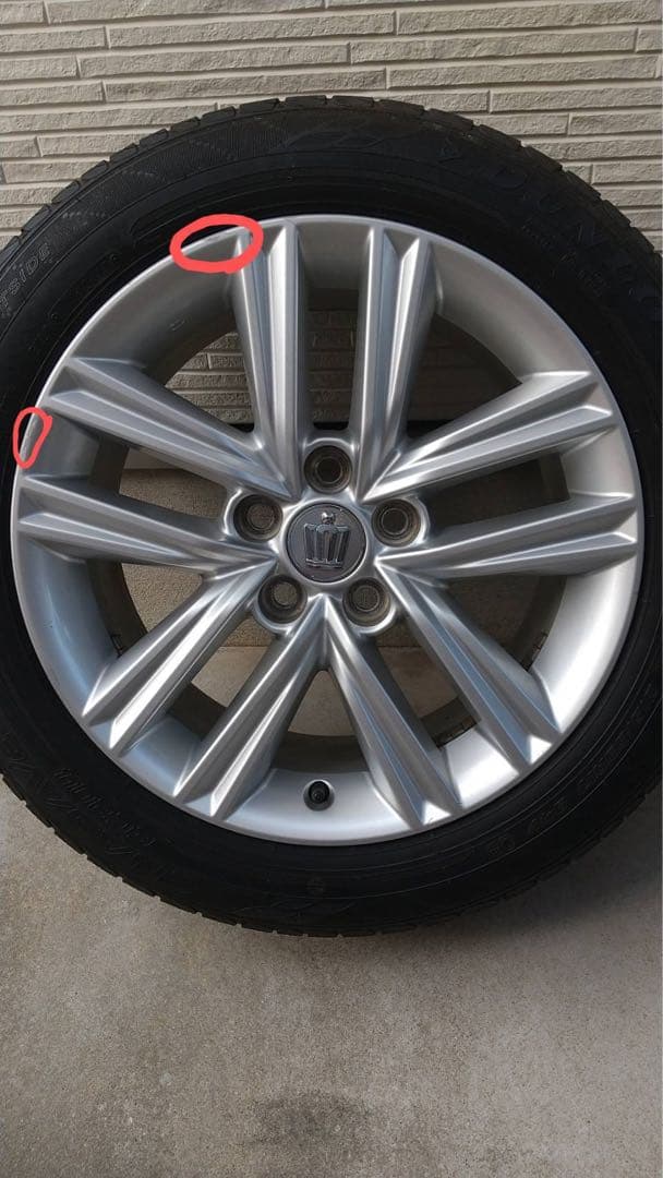 17インチホイールセット　210系クラウン