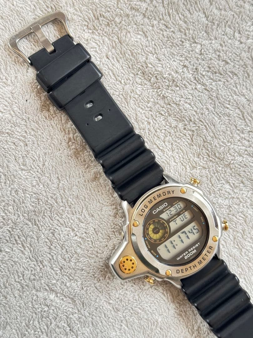 【極美品】カシオ初代潜水王フルメタルDEP-500電池交換済み