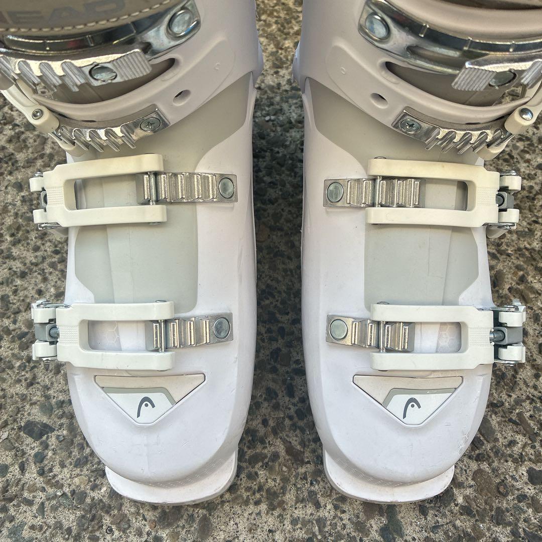 HEAD 女性用スキー用ブーツ ホワイト　24、24.5