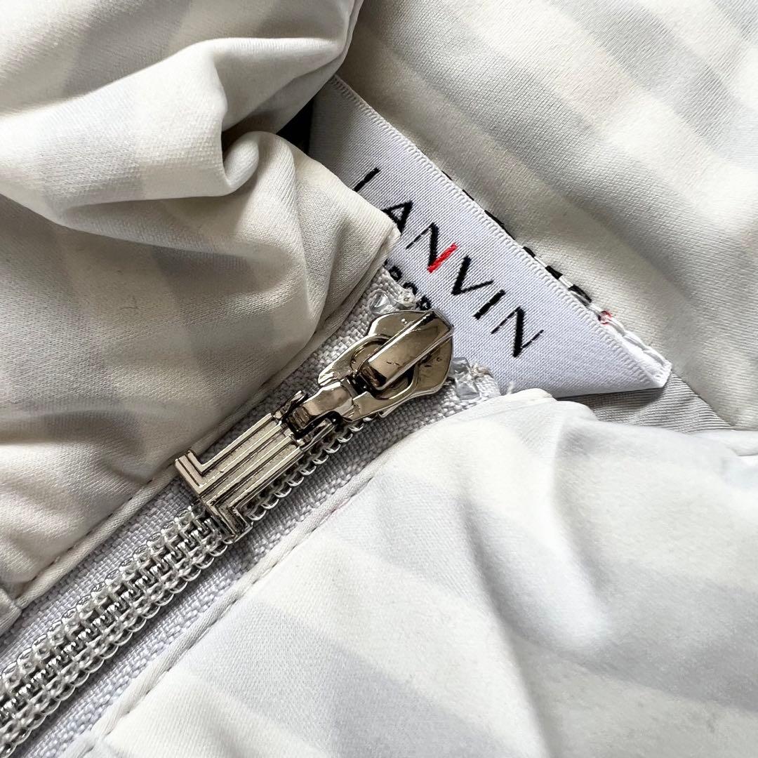 LANVIN SPORT ランバン スポール　ボーダー　ダウンジャケット　ゴルフ