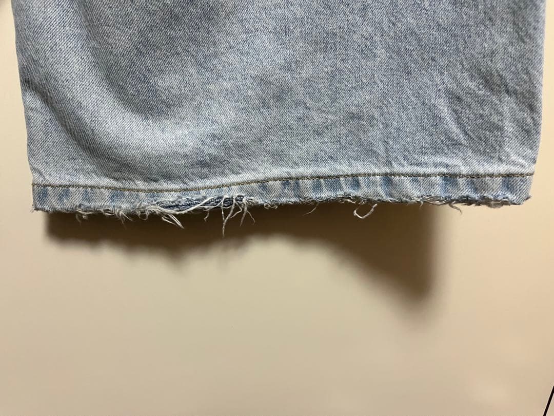 サイドベルト ワイドフレアデニムパンツ MASONPRINCE