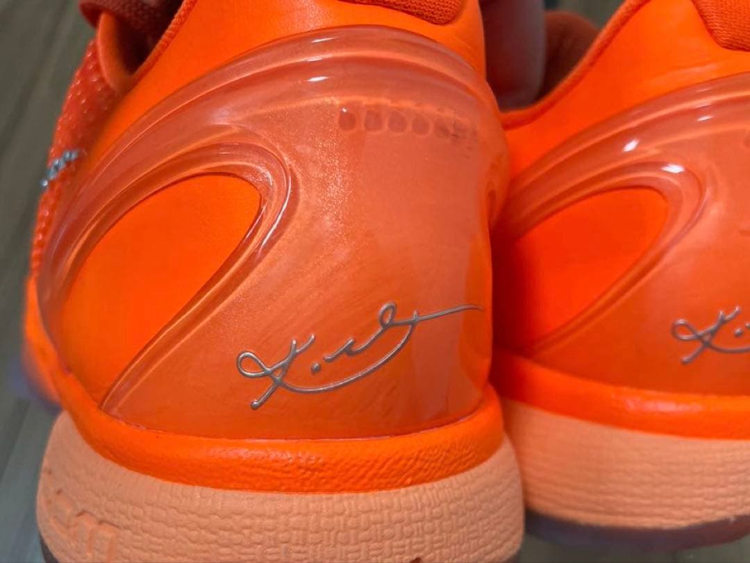 NIKE コービー6 プロトロトータルオレンジ 27.5㎝