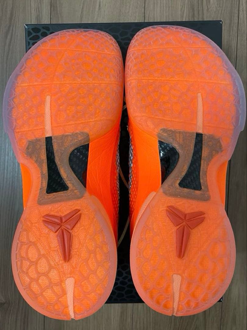 NIKE コービー6 プロトロトータルオレンジ 27.5㎝