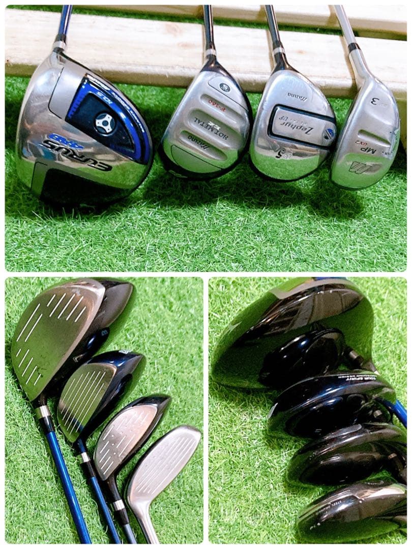 M 3.初心者オススメ　メンズセット　ゴルフクラブ　　　14本　右利き