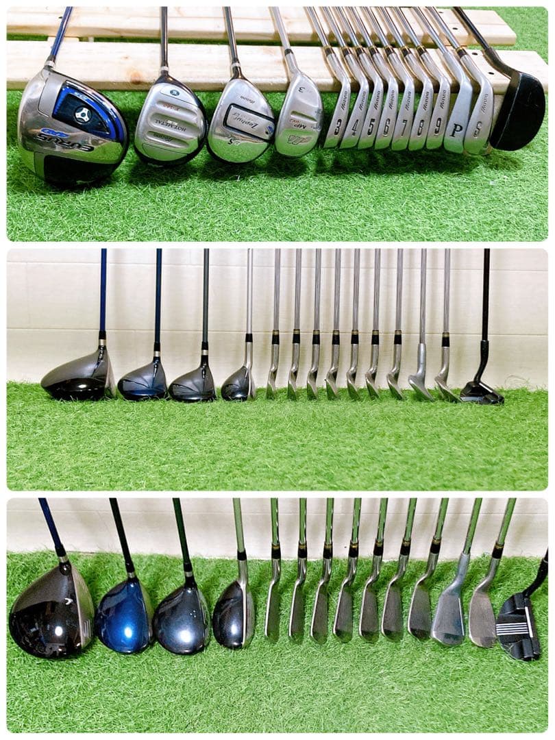 M 3.初心者オススメ　メンズセット　ゴルフクラブ　　　14本　右利き