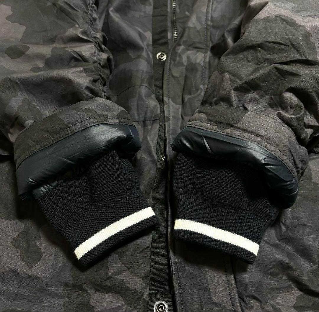 未使用NIKE NSW シンセティックフィルパーカー モッズコート 迷彩 XL