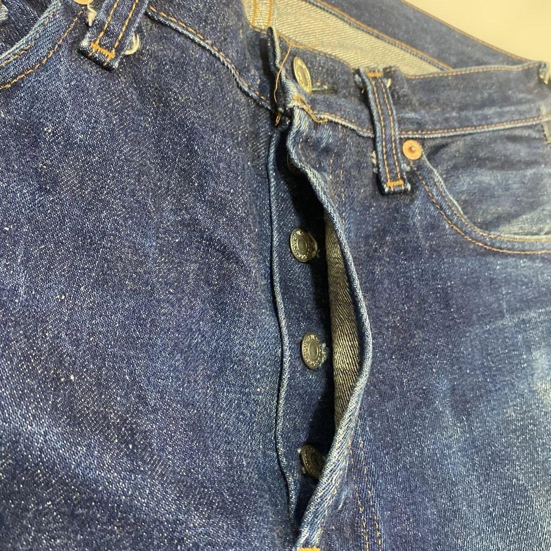 米国製　バレンシア工場　リーバイス501 赤耳　セルビッチ　W31 インディゴ