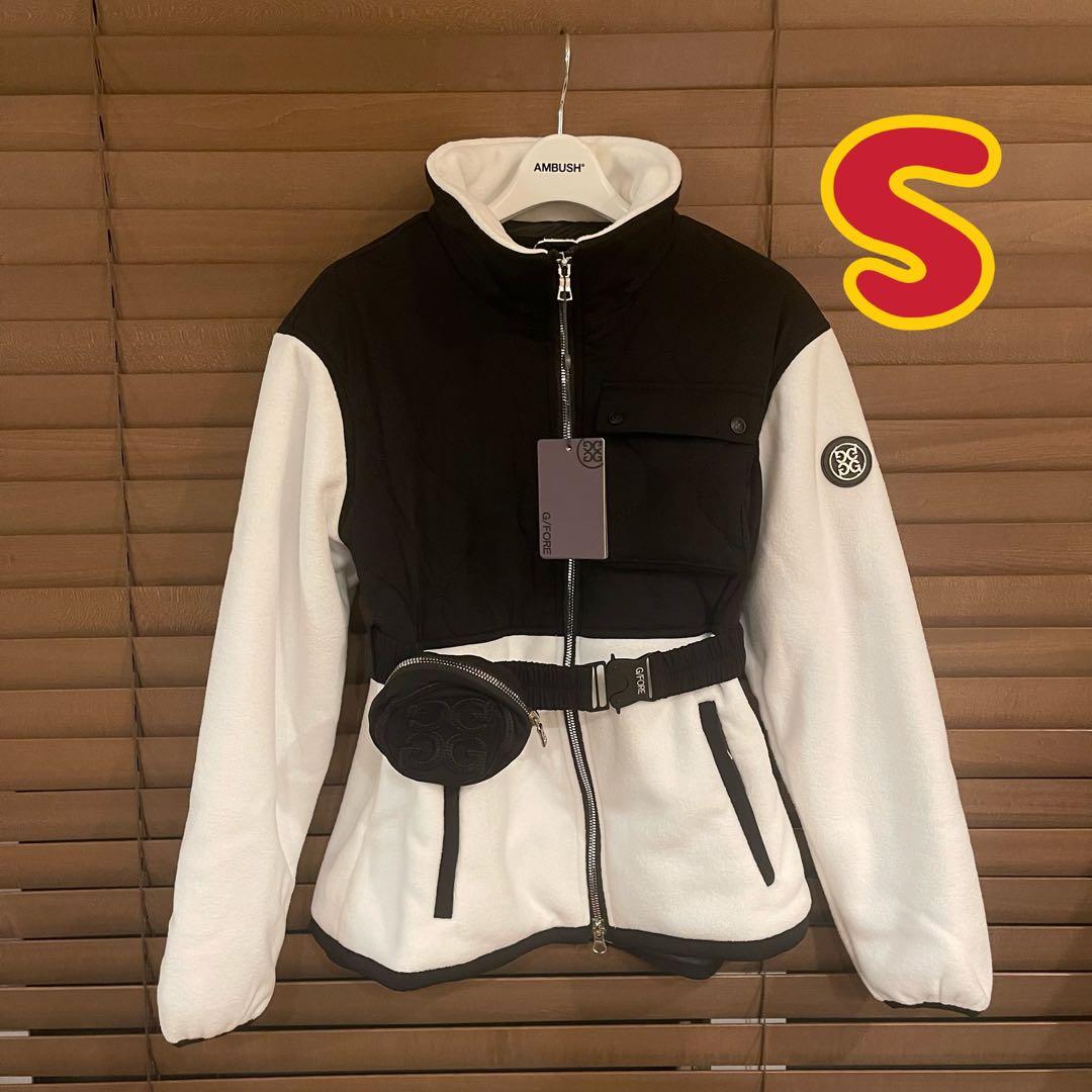 G/FORE ジーフォア ゴルフ レディース ボアジャケット ベルトポーチつきS