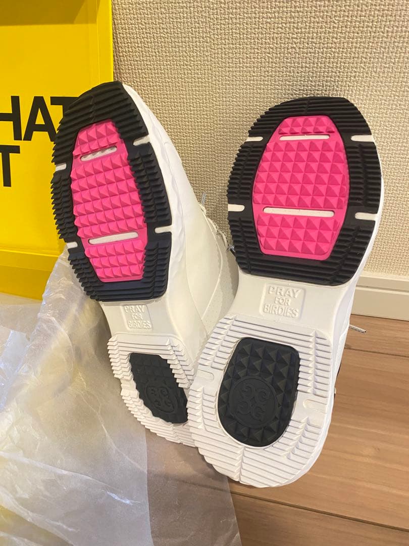 新品 未使用品 MG4PLUS ゴルフシューズ ホワイト