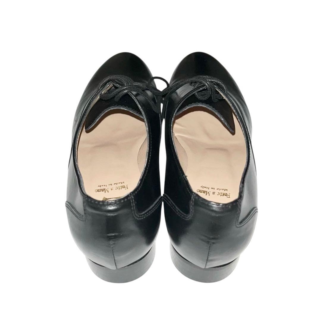 【極美品】◾️ルカグロッシ◾️レザーシューズ◾️レースアップ◾️レザー◾️ブラック