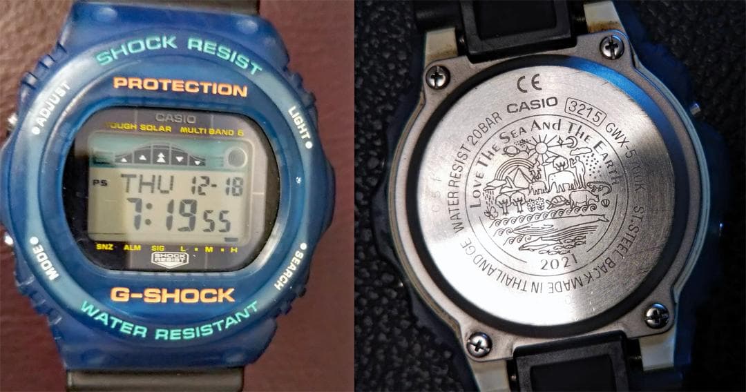 ■カシオ Gショック(コラボ限定モデル：GWX-5700K)