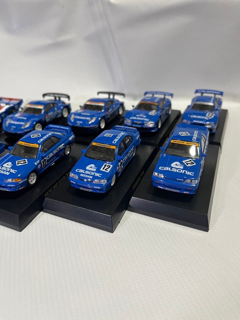 京商　サークルKサンクス　Calsonic ミニカーシリーズ　全10台　1/64