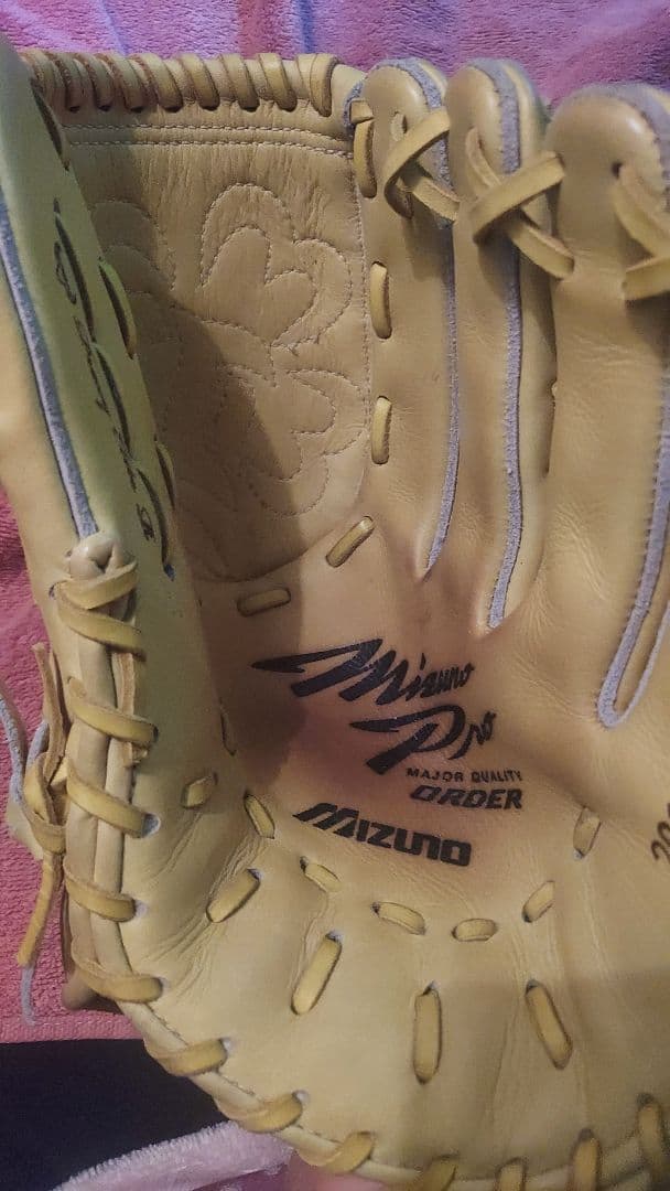 ミズプロ　軟式　投手用グローブ　大人用