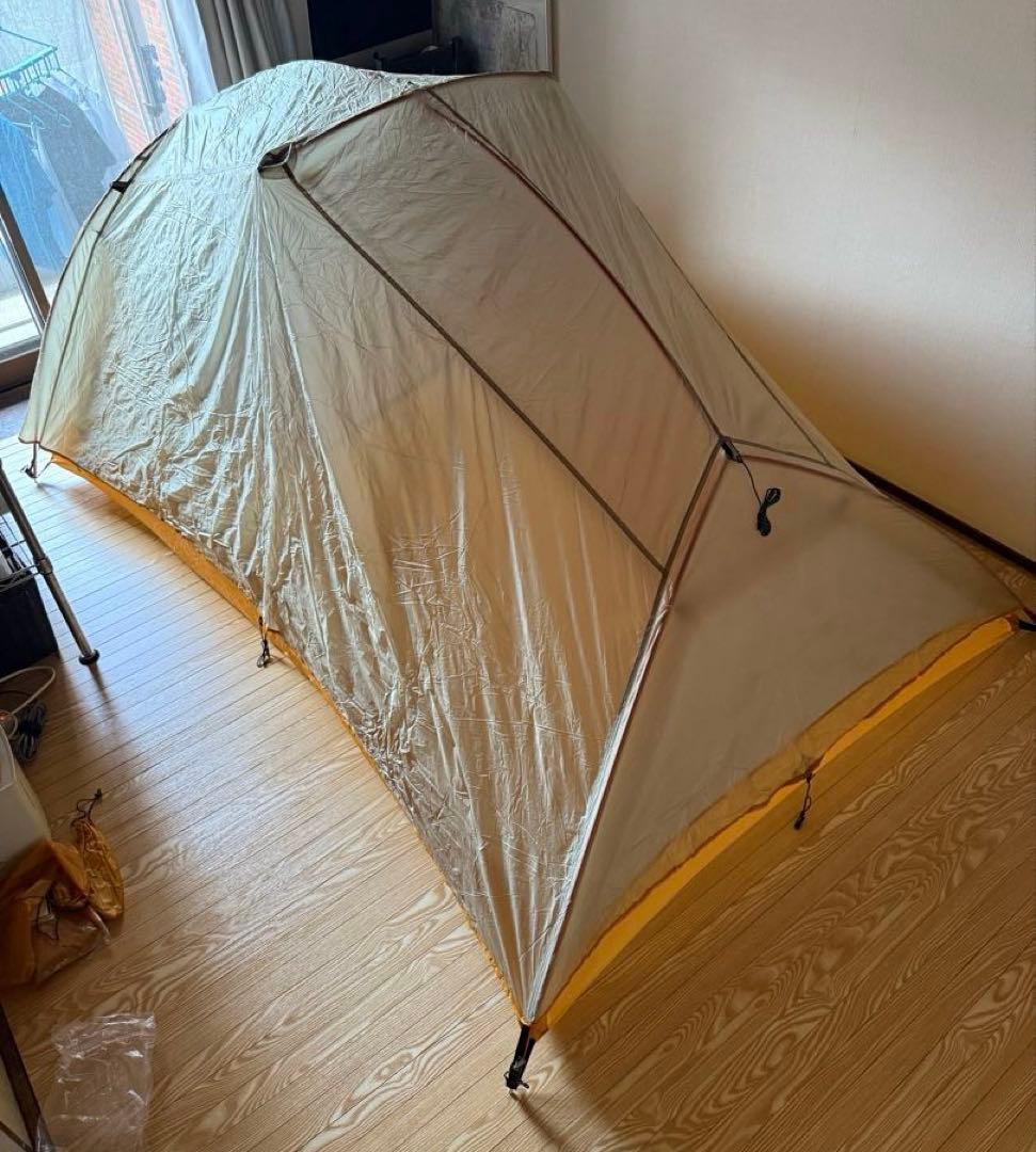 ビッグアグネスフライクリークUL3超軽量山岳テント/専用フットプリント付