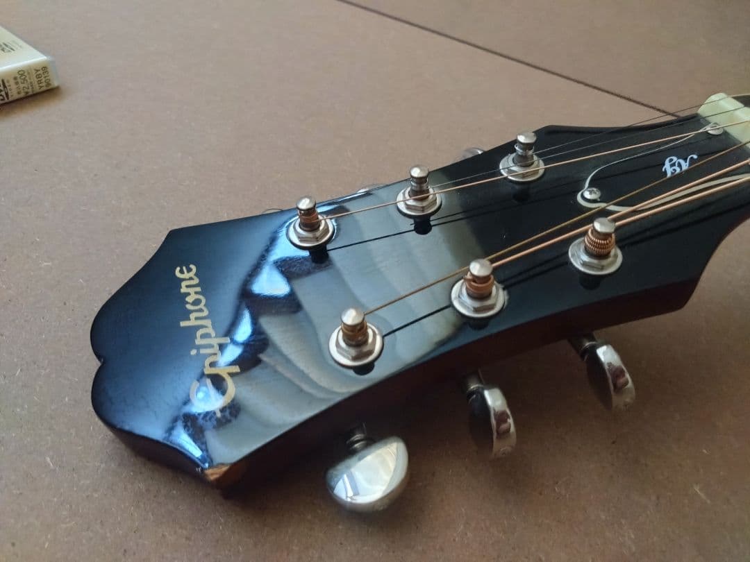 美品◆エピフォン アコースティックギター AJ-220 ケース付き