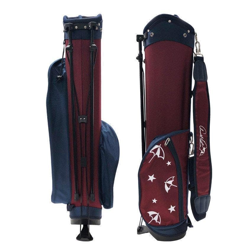 新品 アーノルドパーマー スタンド式 キャディバッグ 超軽量 RED