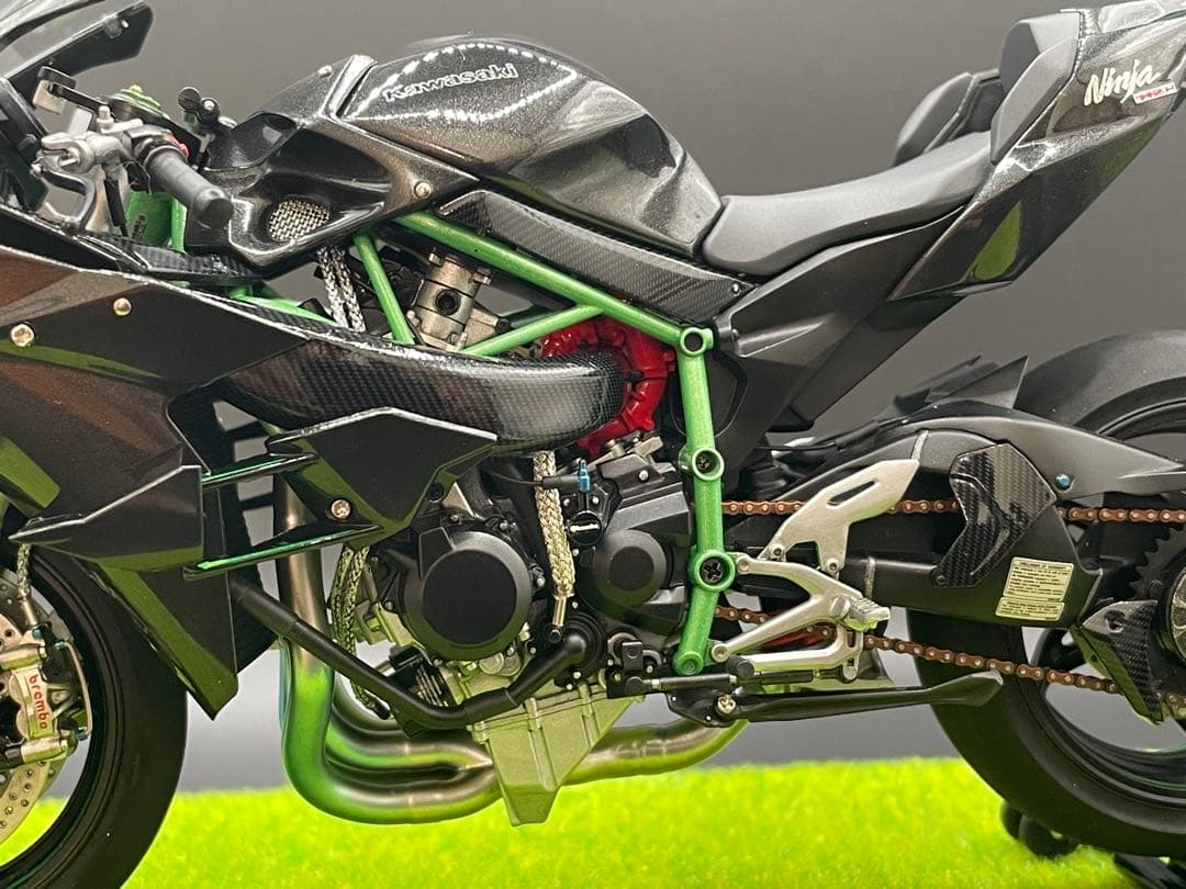 TAMIYA製　Kawasaki Ninja H2R. 1/12 完成品