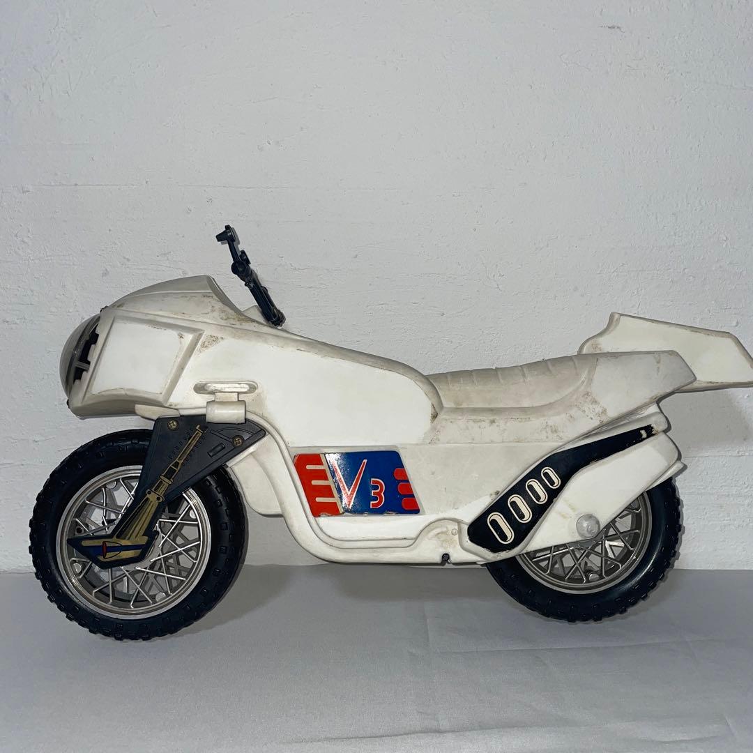 仮面ライダーV3 ハリケーン号　石森章太郎　大型ポリ製　ソフビ