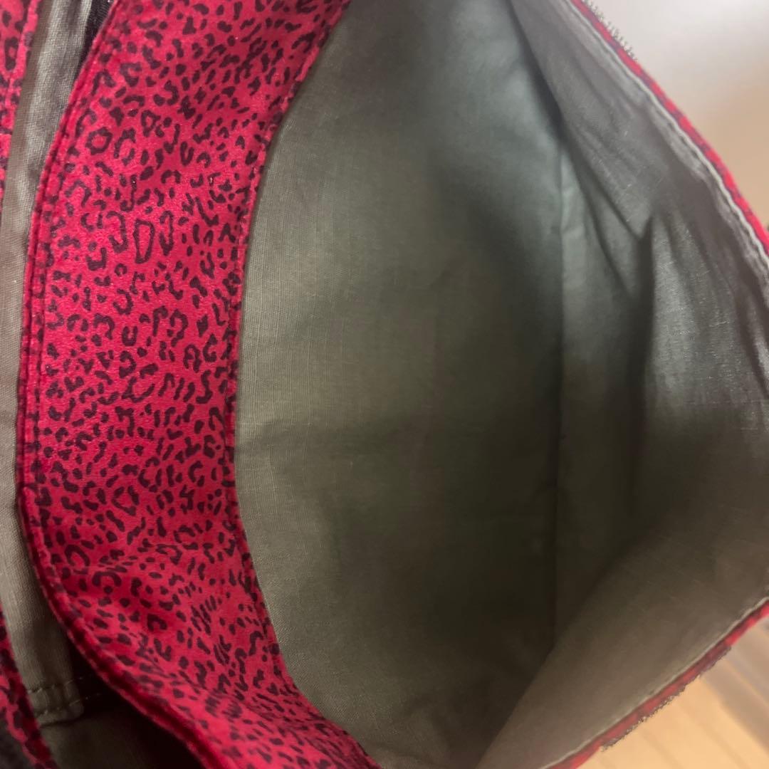 シュプリーム Velvet Small Messenger Bag 赤