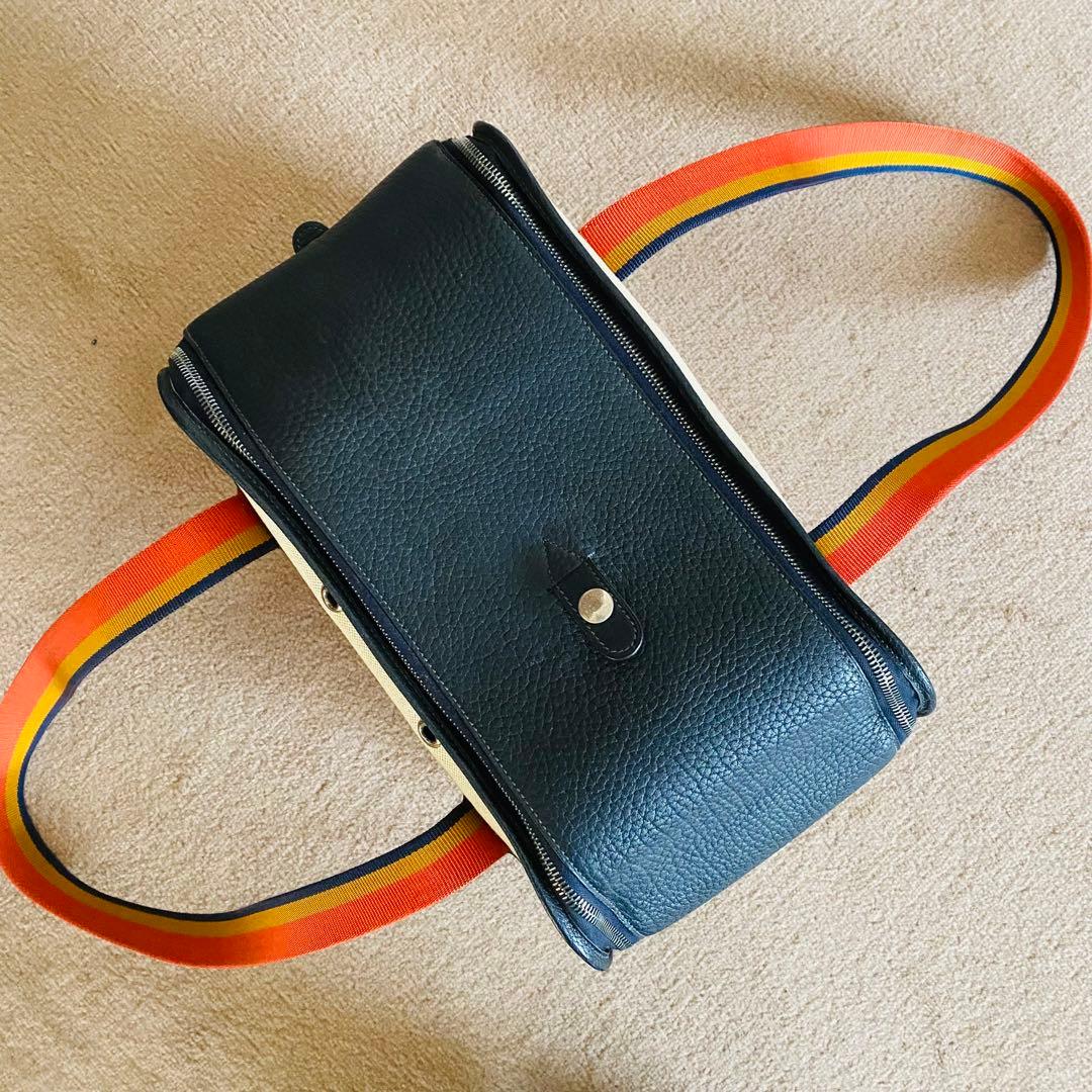 HERMES エルメス　サックドトランスポールシアン　ペットキャリーバッグ