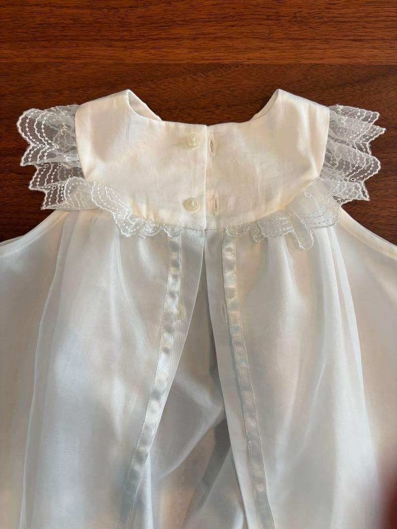 【双子】ミキハウス　セレモニードレス　帽子　靴下　カバーオール　箱あり