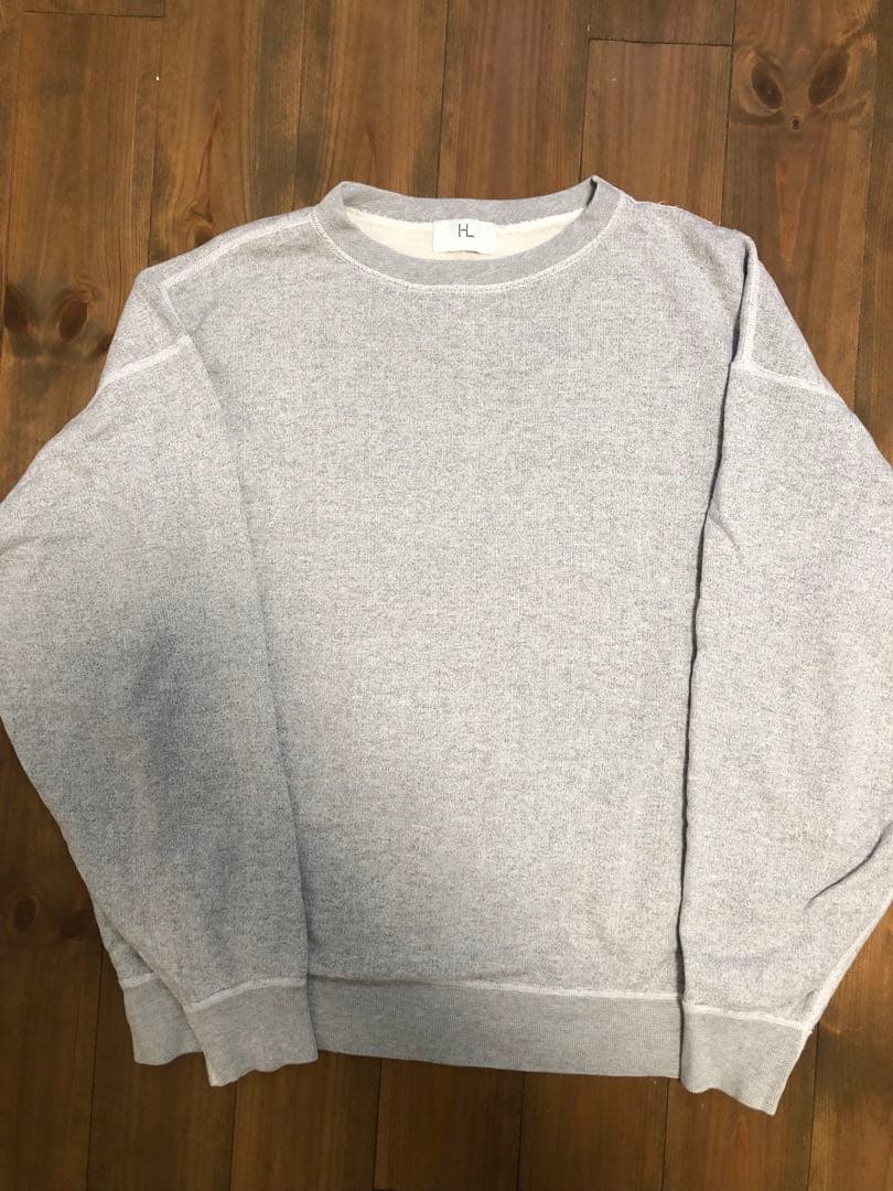 HERILL（ヘリル） Crewneck Sweat GRAY 3 グレー