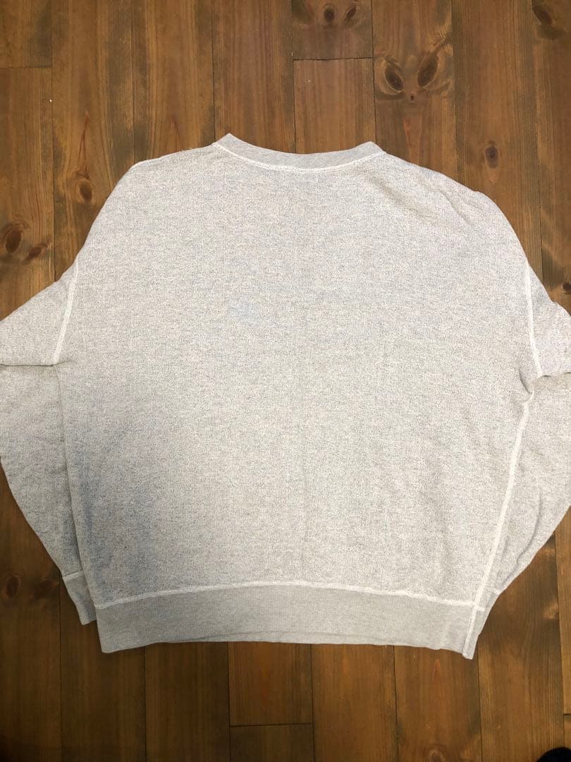 HERILL（ヘリル） Crewneck Sweat GRAY 3 グレー
