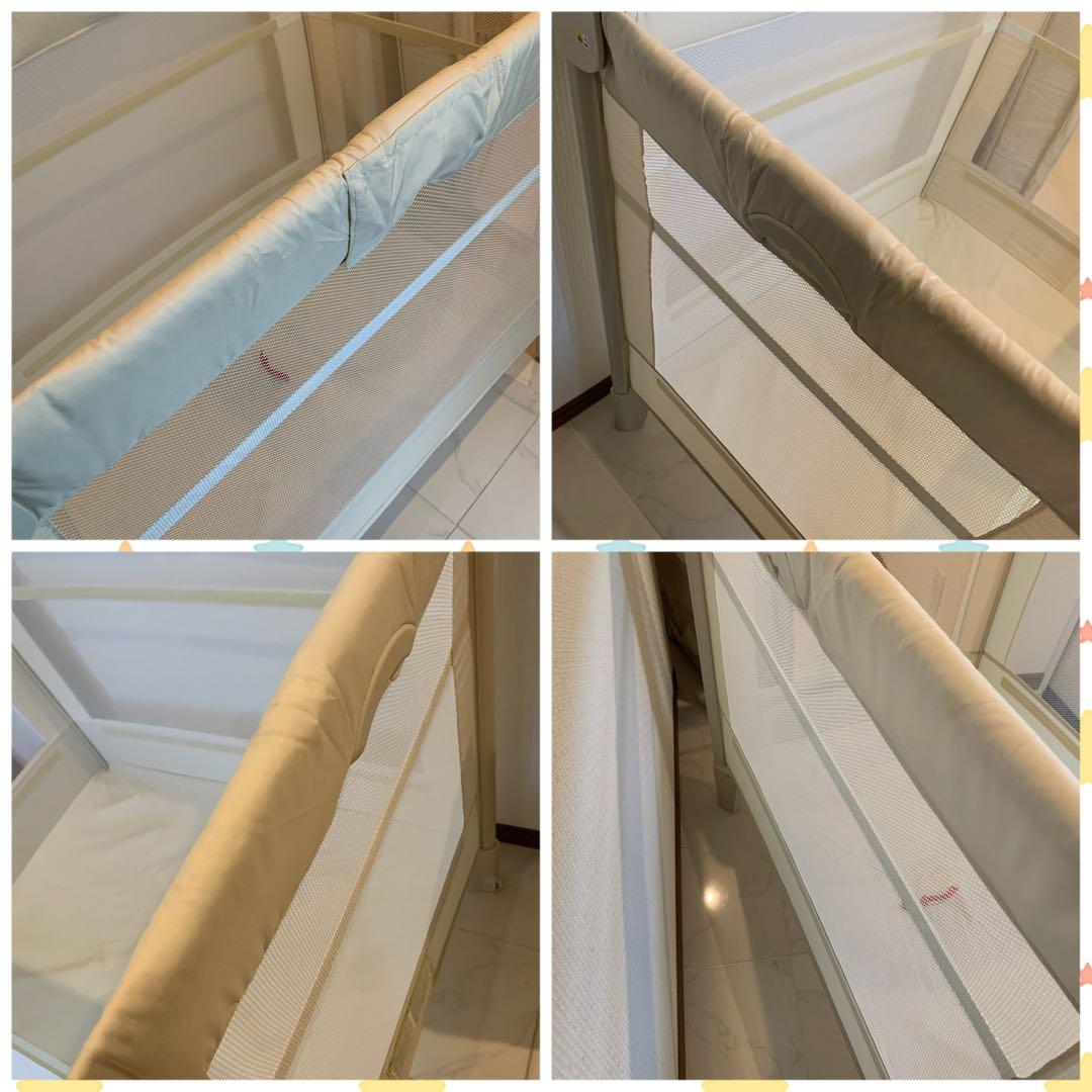 【♡送料込♡】アップリカ　ベビーベッド　ココネルエアー⭐︎ こうきりん